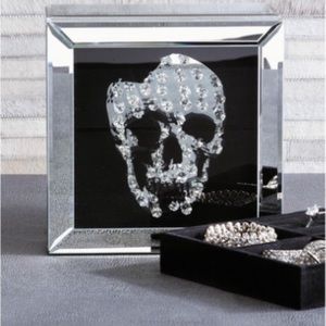 Skull Morton Mirror Jewelry Box